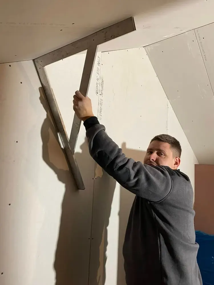 Artisan Batimm Renov sur chantier en Saône-et-Loire